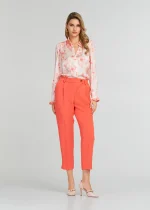 Παντελόνι crop με πιέτες LYNNE SS25 - Image 4