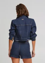 Denim τζάκετ με μανίκια 3/4 LYNNE SS25 - Image 5