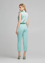 Παντελόνι crop με πιέτες LYNNE SS25 - Image 5