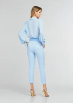 Παντελόνι σε στενή γραμμή με λάστιχο στη μέση LYNNE SS25 - Image 5