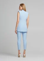 Γιλέκο μακρύ με όρθιο γιακά LYNNE SS25 - Image 5