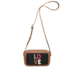 Mαύρο Raffaella Pochette LE PANDORINE SS25