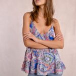 Wide ruffle camisole MOLLY BRACKEN SS25