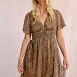 Leopard dress MOLLY BRACKEN SS25