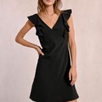 Κοντό φόρεμα, πλάτη με κορδόνια MOLLY BRACKEN SS25