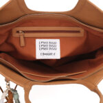 black Raffaella Shopper With Keychain LE PANDORINE SS25 - Image 2