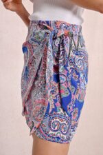 Μίνι φούστα με δέσιμο MOLLY BRACKEN SS25 - Image 2