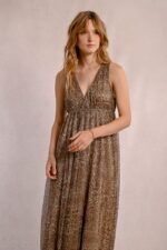 Long leopard dress MOLLY BRACKEN SS25 - Image 4