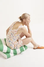 Φόρεμα με στάμπα φιόγκους COMPANIA FANTASTICA SS25 - Image 5