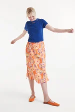 Ameba print midi skirt COMPANIA FANTASTICA SS25 - Image 5