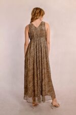 Long leopard dress MOLLY BRACKEN SS25 - Image 6