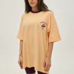 Woman T-shirt with Silk Screen Print - Cherry PCP SS25