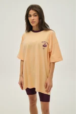 Woman T-shirt with Silk Screen Print - Cherry PCP SS25