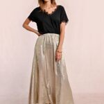 Μακριά σατέν φούστα MOLLY BRACKEN SS25
