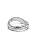 Selena Ring CZ Steel EDBLAD SS25