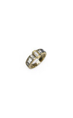 STEEL HASHTAG GUESS Δαχτυλίδι Χρυσό Με Πέτρες GUESS SS25