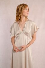 Μακρύ σατέν φόρεμα MOLLY BRACKEN SS25 - Image 9