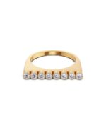 Twiggy Ring CZ Gold EDBLAD SS25 - Image 2