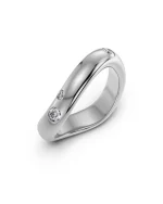 Selena Ring CZ Steel EDBLAD SS25 - Image 2