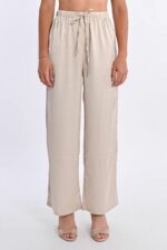 Rhinestone satin pants MOLLY BRACKEN SS25 - Image 5