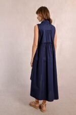 Asymmetrical shirt dress MOLLY BRACKEN SS25 - Image 6