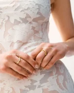 Selena Ring CZ Gold EDBLAD SS25 - Image 7