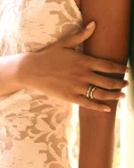 Selena Ring CZ Gold EDBLAD SS25 - Image 8