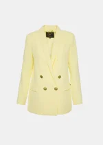 Comfortable crepe double-breasted jacket LYNNE SS25