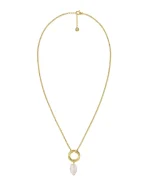 Beach Crystal Necklace Pink Gold EDBLAD SS25 - Image 2