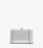 ΒΡΑΔΙΝΟ ΤΣΑΝΤΑΚΙ ΜΕ ΜΕΤΑΛΛΙΚΟ ΠΛΑΙΣΙΟ ΚΑΙ ΔΙΧΤΥ ΣΤΡΑΣ AXEL SS25 - Image 2