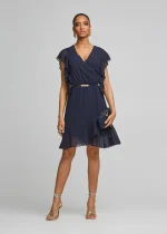 Mini dress with ruffles LYNNE SS25 - Image 2