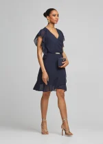 Mini dress with ruffles LYNNE SS25 - Image 3