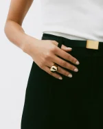 Mira Maxi Ring Gold EDBLAD SS25 - Image 4