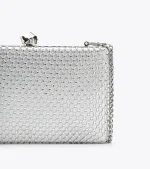 ΒΡΑΔΙΝΟ ΤΣΑΝΤΑΚΙ ΜΕ ΜΕΤΑΛΛΙΚΟ ΠΛΑΙΣΙΟ ΚΑΙ ΔΙΧΤΥ ΣΤΡΑΣ AXEL SS25 - Image 4