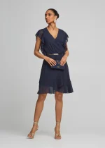 Mini dress with ruffles LYNNE SS25 - Image 4