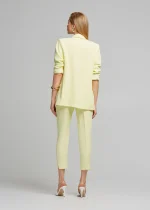 Comfortable crepe double-breasted jacket LYNNE SS25 - Image 5