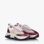 SNEAKERS WITH GLOSSY DETAILS AXEL