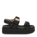ΓΥΝΑΙΚΕΙΟ FLATFORMS Black Raffia SEVEN SS25