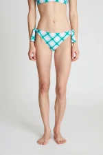 Poniente print tie-up bikini bottom COMPANIA FANTASTICA SS25