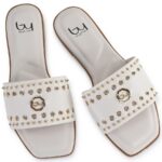 Eκρού σανδάλι ALHENA BYBLOS SS25 - Image 2