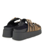 ΓΥΝΑΙΚΕΙΟ FLATFORMS Black Beige Zebra SEVEN SS25 - Image 3
