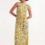 Long dress Narciso with floral print COMPANIA FANTASTICA SS25