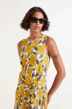 Μακρύ φόρεμα Narciso με floral print COMPANIA FANTASTICA SS25 - Image 2