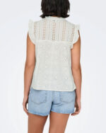 ΓΥΝΑΙΚΕΙΟ ΚΕΝΤΗΤΟ ΔΙΑΤΡΗΤΟ ΤΟΠ ONLY SS25 - Image 2