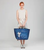 Μεγάλη μπλε τσάντα θαλάσσης ANEKKE SS25 - Image 3