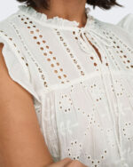 ΓΥΝΑΙΚΕΙΟ ΚΕΝΤΗΤΟ ΔΙΑΤΡΗΤΟ ΤΟΠ ONLY SS25 - Image 3