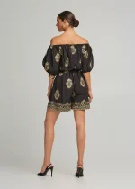 Έξωμη λούρεξ κροπ μπλούζα LYNNE SS25 - Image 5