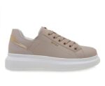 Γυναικεία Sneakers μπεζ SEVEN SS25