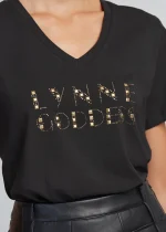 Μπλούζα με τύπωμα στρας LYNNE FW25-26 - Image 3
