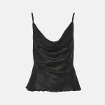 Metallic draped blouse LYNNE FW25-26